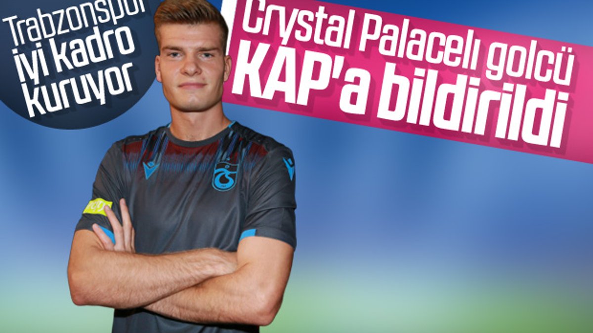 Trabzonspor Sörloth'u KAP'a bildirdi