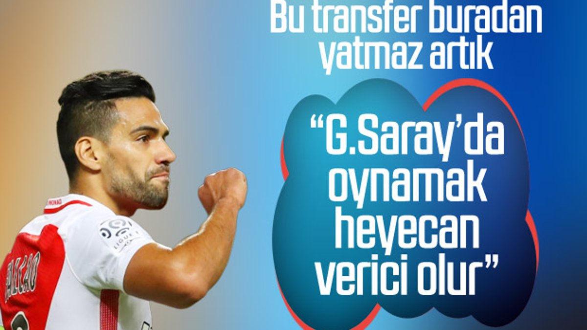 Falcao: Galatasaray'da oynamak heyecan verici olur