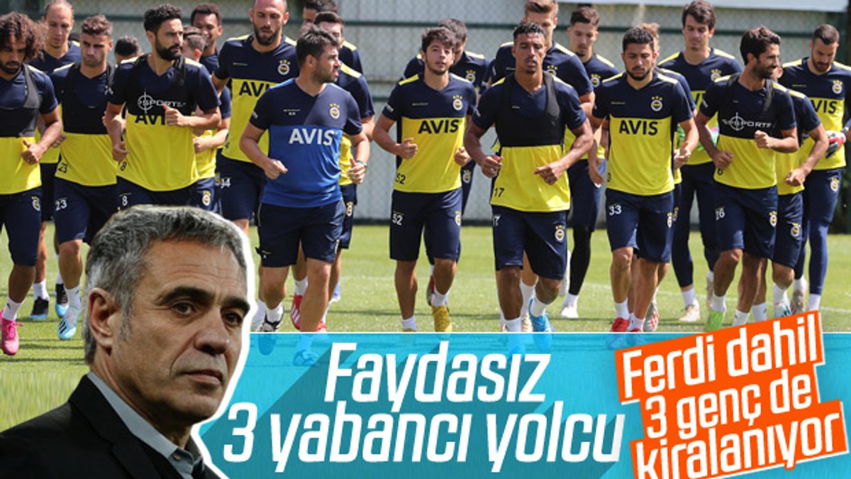 Fenerbahçe'de 6 oyuncuyla yollar ayrılacak