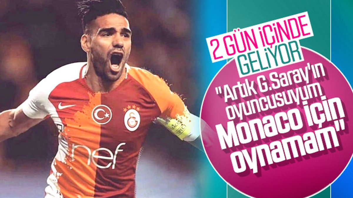 Falcao: Artık Galatasaray'ın oyuncusuyum