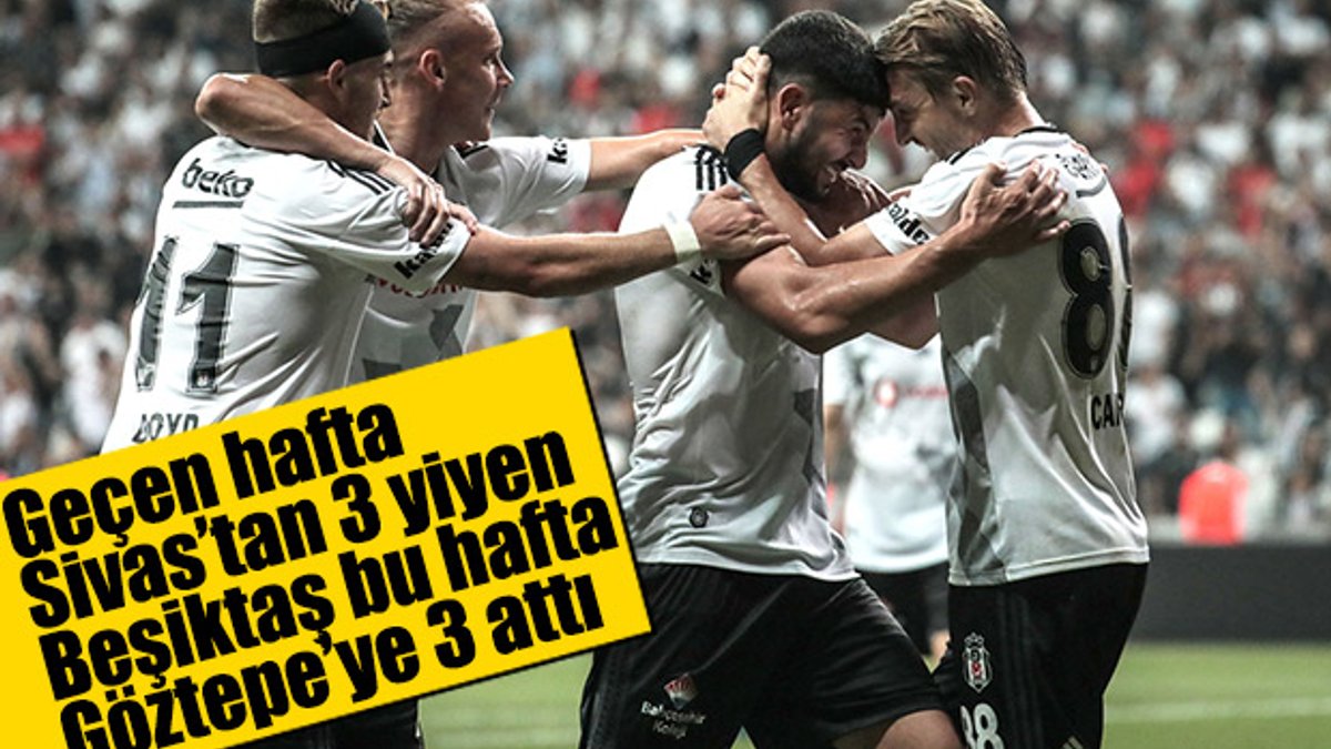 Beşiktaş, Göztepe karşısında rahat kazandı