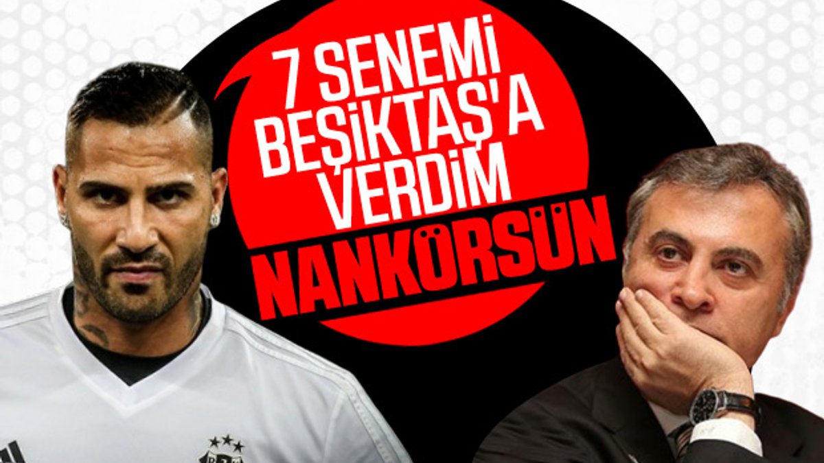 Quaresma'dan Beşiktaş'a 'vefasızlık' tepkisi