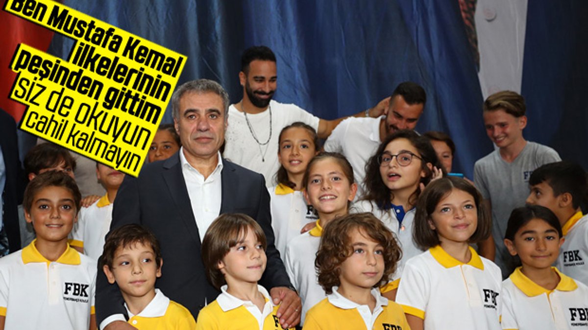 Ersun Yanal, Fenerbahçe Koleji öğrencileriyle buluştu