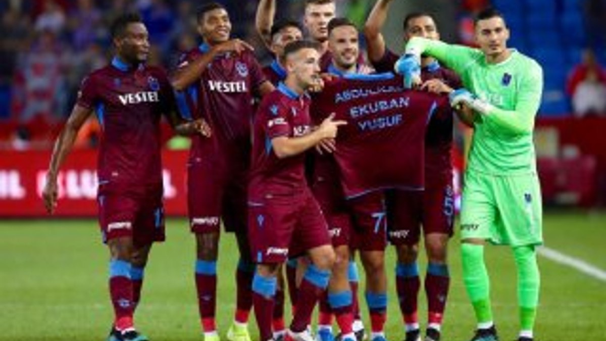 Trabzonspor'un Getafe maçı kadrosu belli oldu