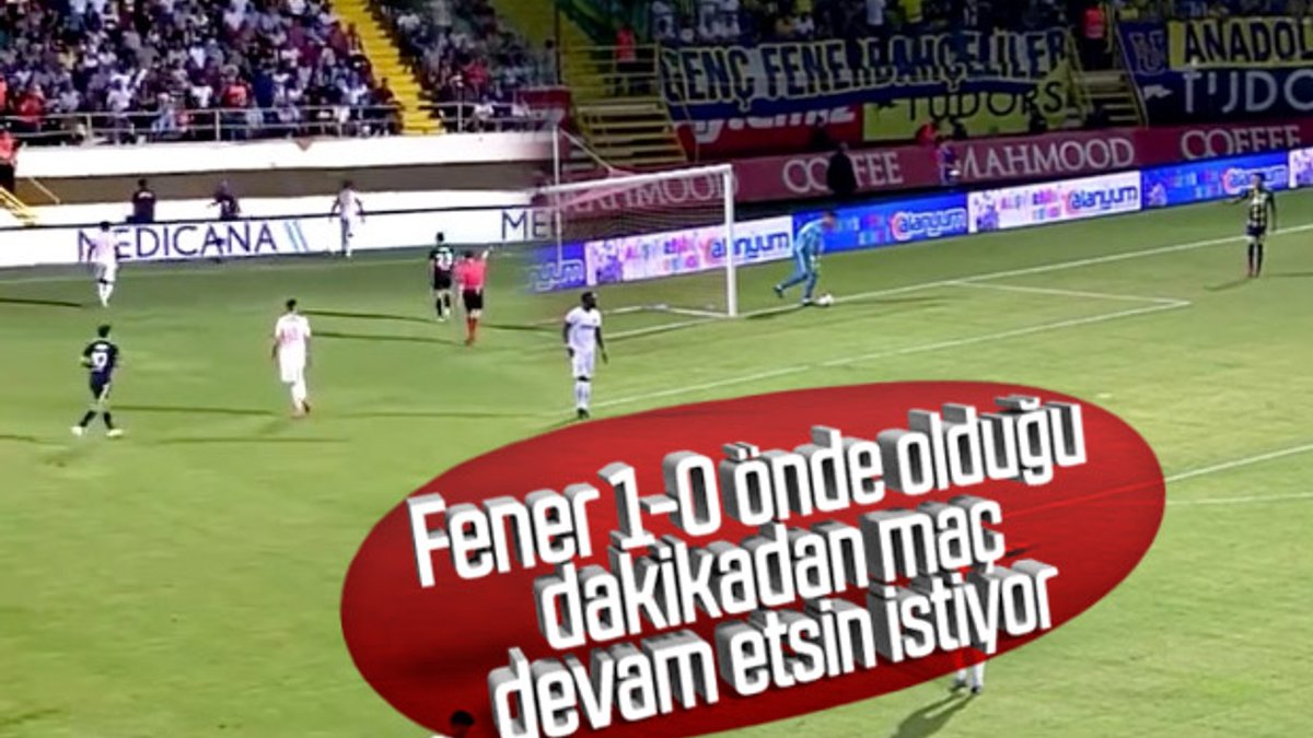 Fenerbahçe, Alanyaspor maçının tekrarı için başvurdu