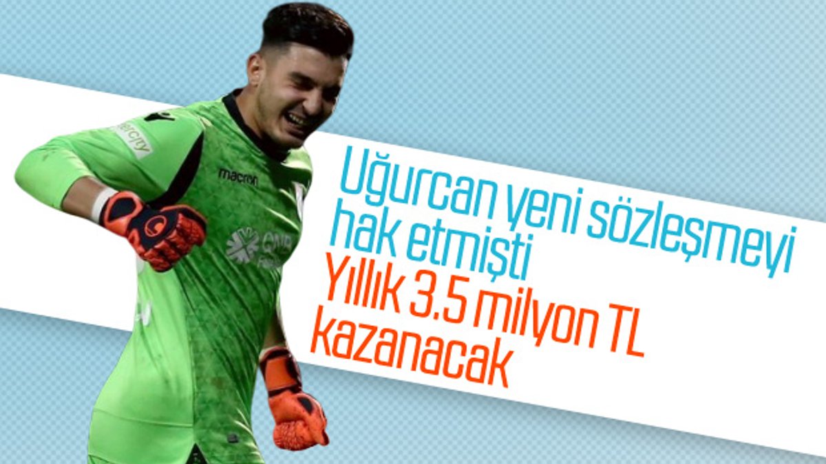 Trabzonspor Uğurcan Çakır'ın sözleşmesini uzattı