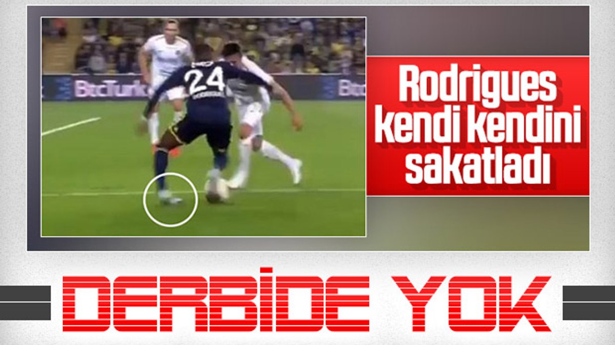 Rodrigues Galatasaray maçını kaçıracak
