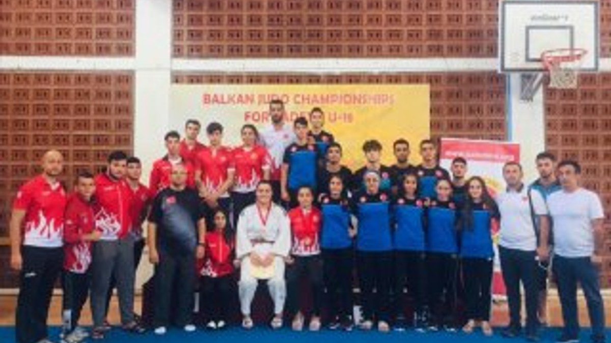 Ümit Milli Judo Takımımız Balkan şampiyonu