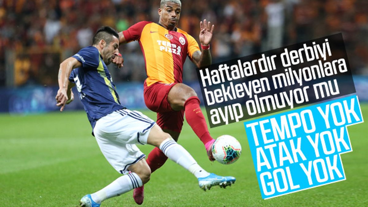 Galatasaray ile Fenerbahçe yine yenişemedi