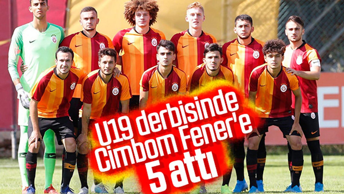 U19 Ligi'nde Galatasaray Fenerbahçe'yi farklı yendi