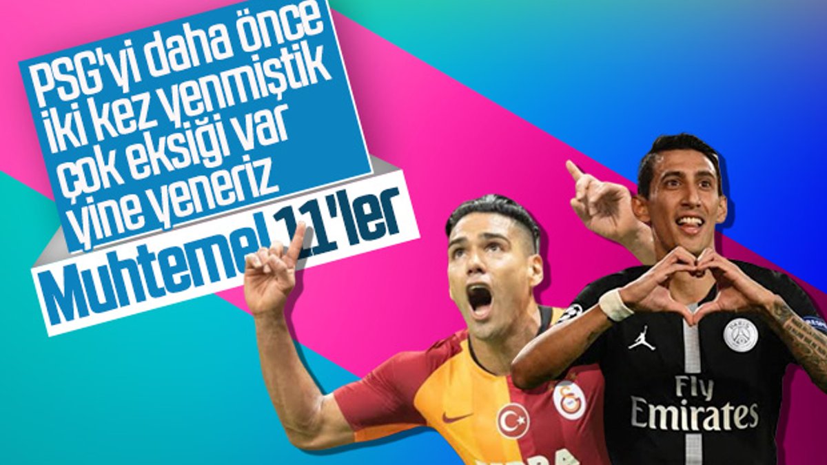 Galatasaray-PSG maçının muhtemel 11'leri