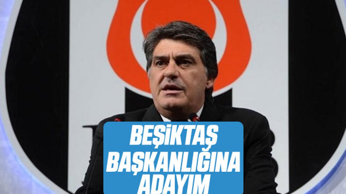 Serdal Adalı: Beşiktaş başkanlığına adayım