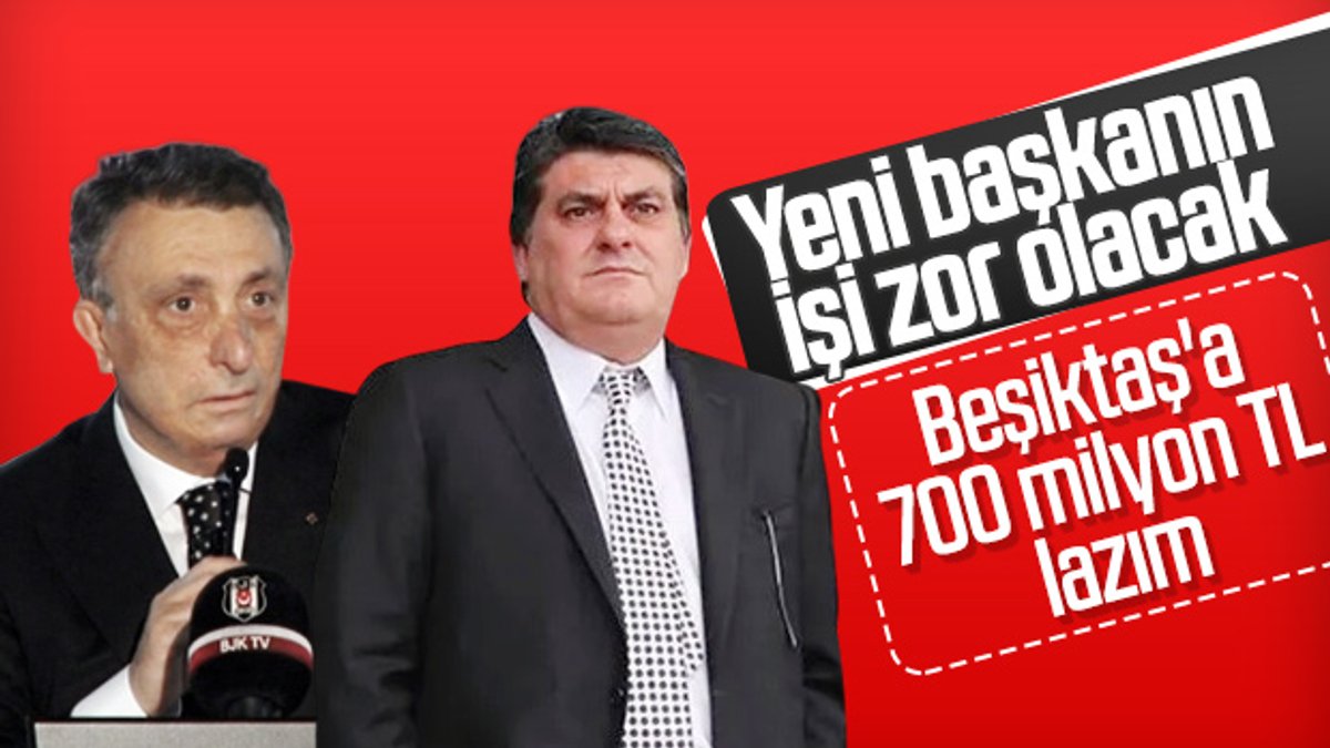 Beşiktaş'ta yeni başkanı bekleyen borç