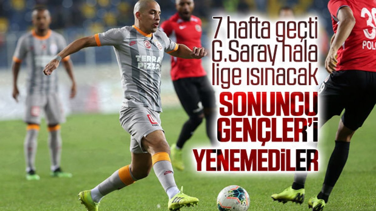 Galatasaray etkisiz futbola rağmen 1 puan aldı