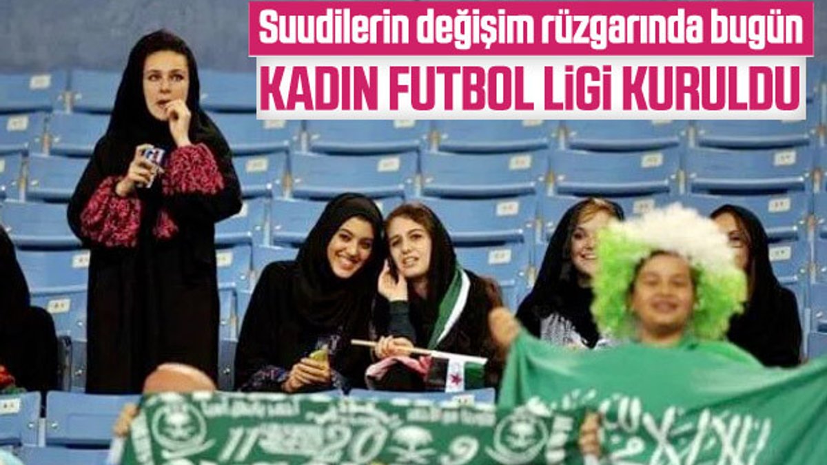 Suudi Arabistan'da ilk kadın futbol ligi