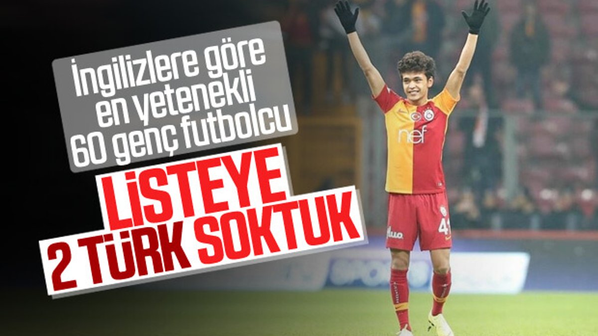 En iyi genç yetenekler listesine 2 Türk futbolcu girdi