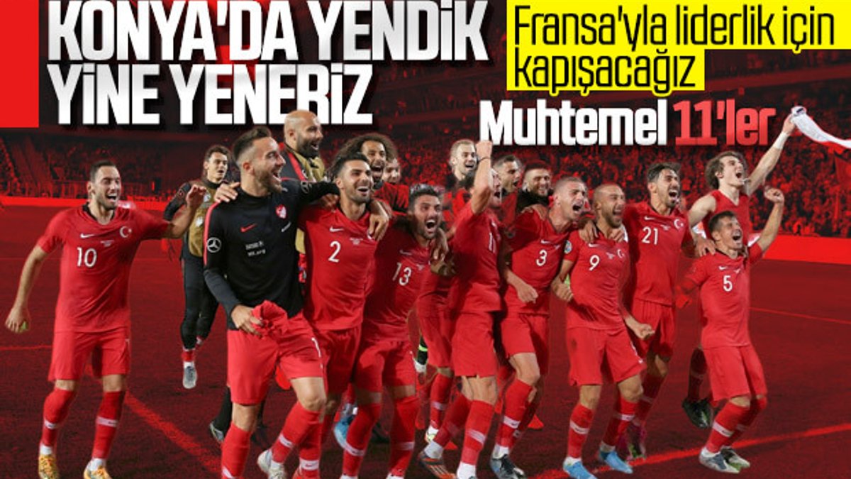 Fransa-Türkiye maçının muhtemel 11'leri