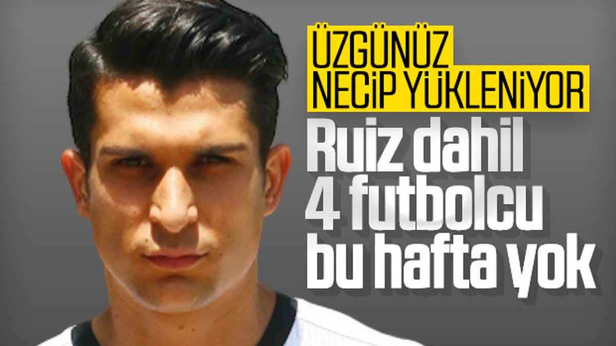 Beşiktaş'ta Victor Ruiz sakatlandı