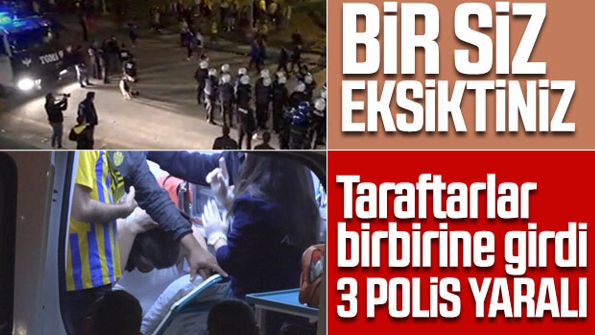 MKE Ankaragücü-Beşiktaş maçı sonrası kavga: 4 yaralı