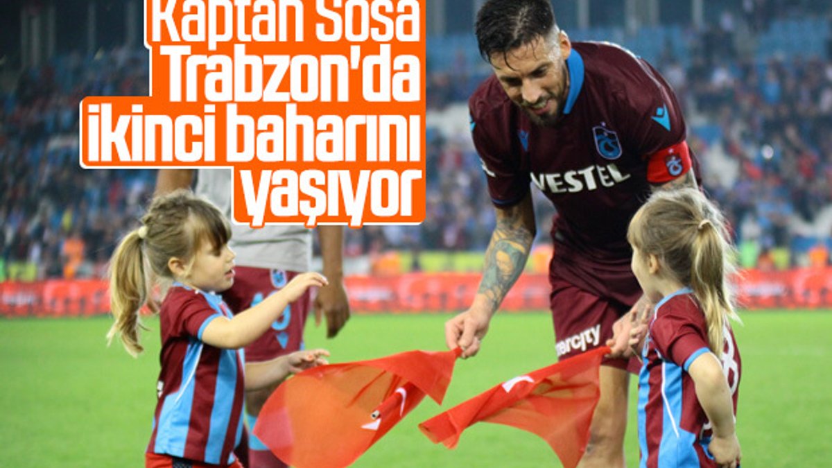 Sosa, Trabzon'da parlıyor