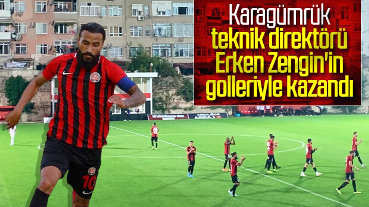 Teknik direktör Erkan Zengin, 2 golle maçı kazandırdı
