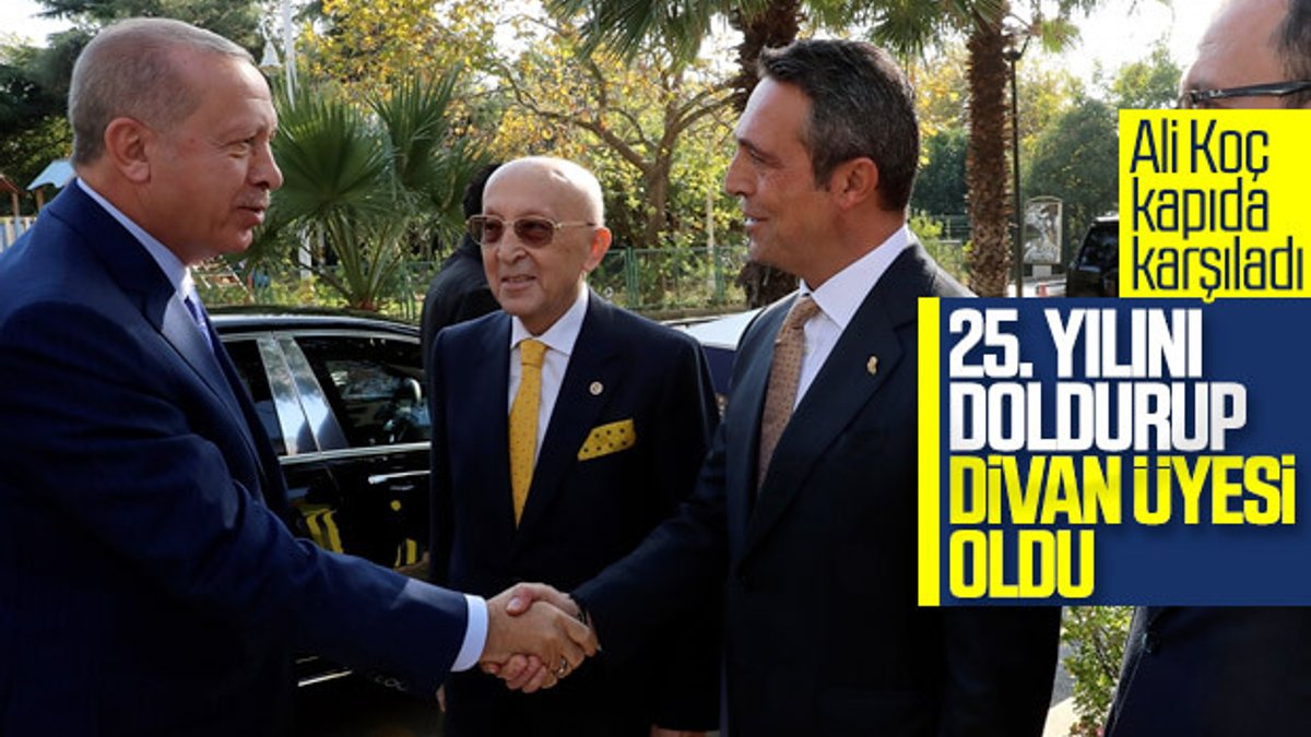 Erdoğan, Fenerbahçe Divan Kurulu üyesi oldu