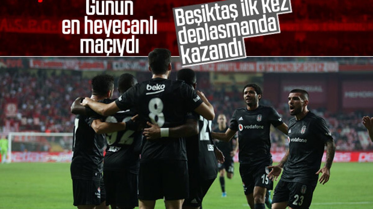 İlk yarıdaki oyun Beşiktaş'a galibiyeti getirdi