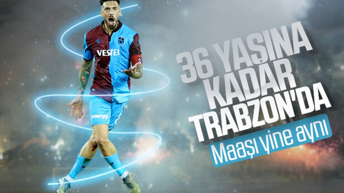 Sosa, 2022'ye kadar Trabzon'da kalacak