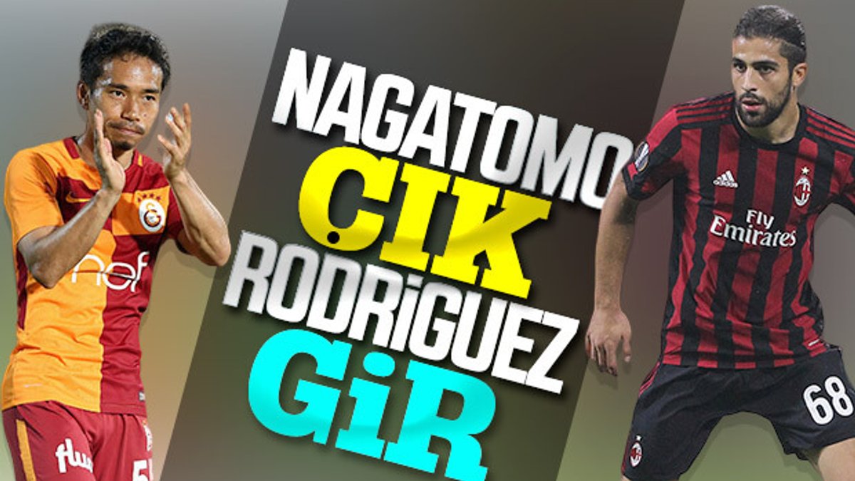Galatasaray'da Nagatomo'nun yerine Rodriguez hamlesi