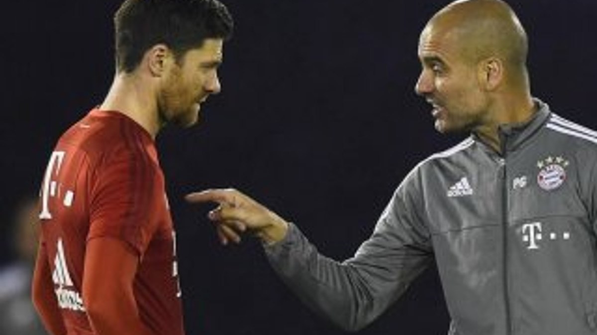 Xabi Alonso: Guardiola'nın bitmeyen bir coşkusu var