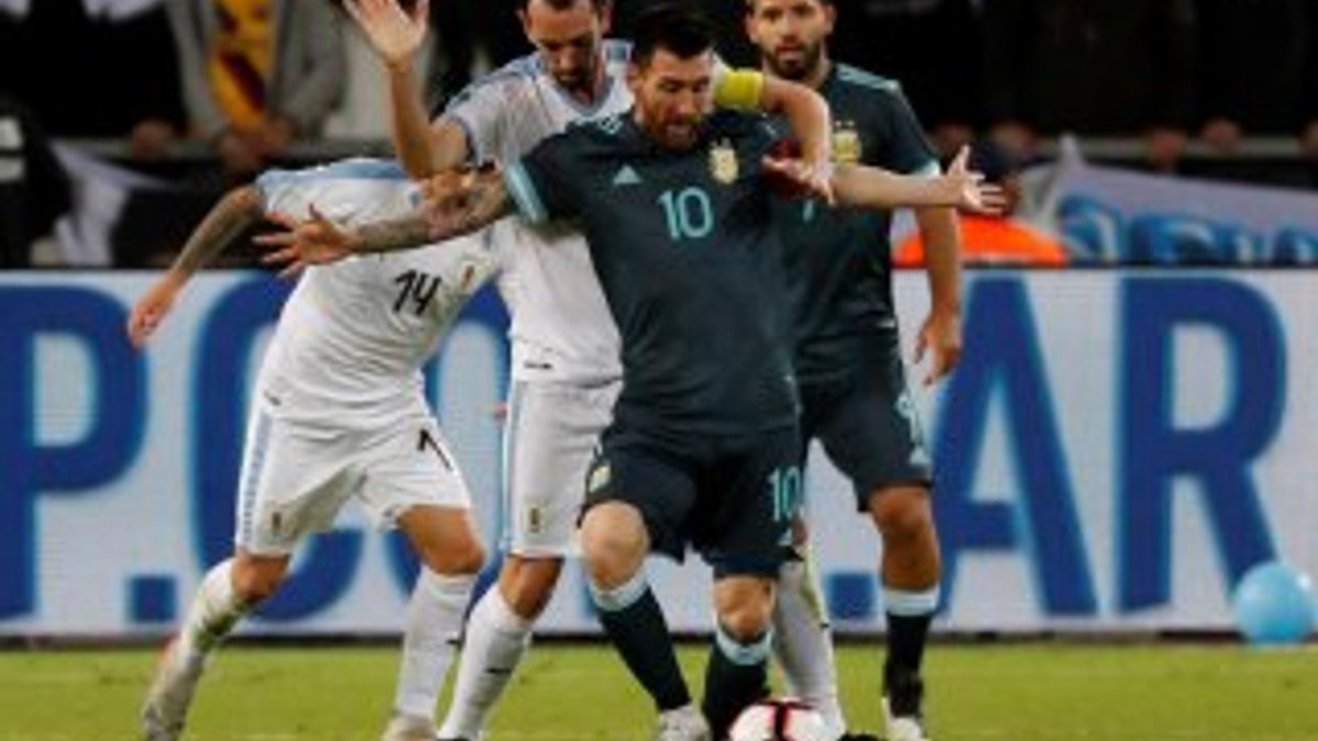 Arjantin'le Uruguay berabere kaldı