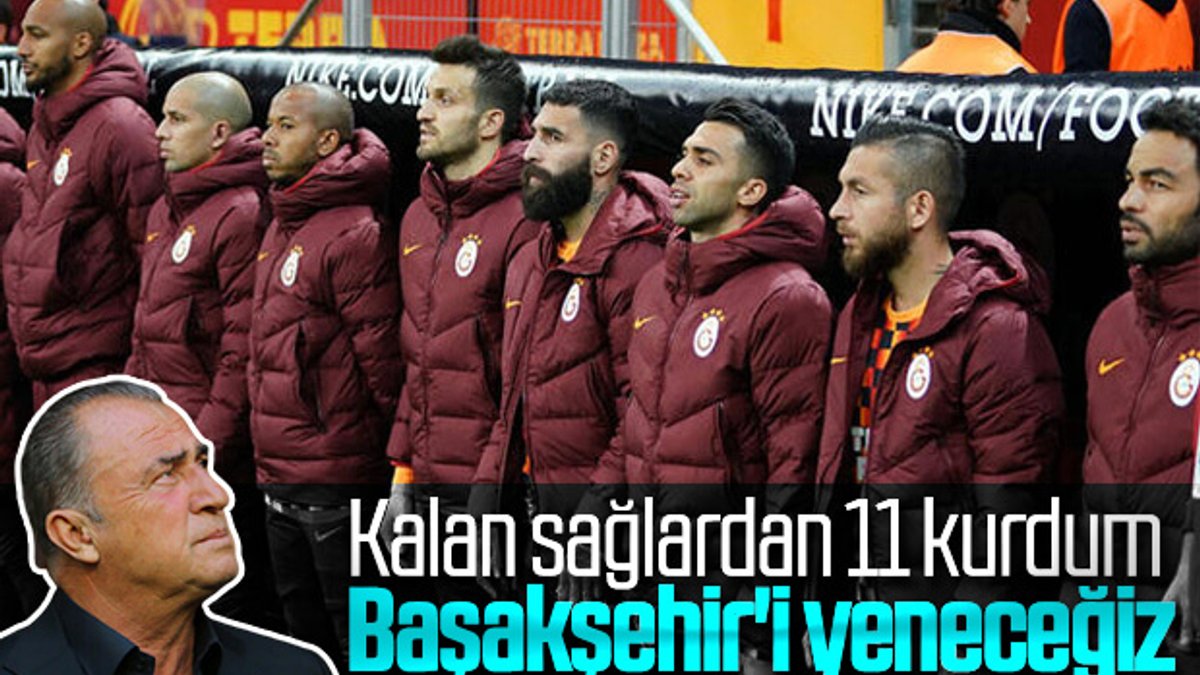Fatih Terim'in kafasındaki Başakşehir maçı 11'i