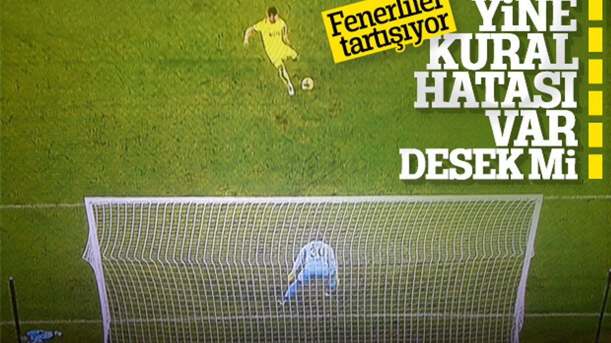 Fenerbahçeli taraftarların kural hatası beklentisi
