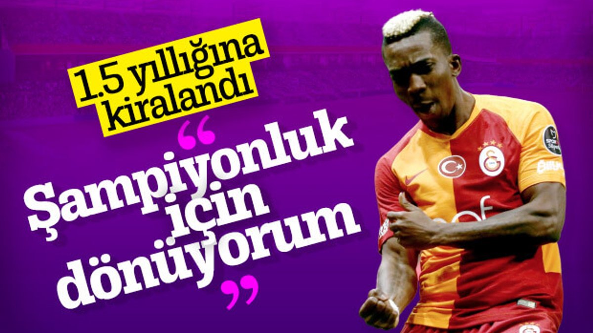 Galatasaray, Onyekuru transferini bitirdi