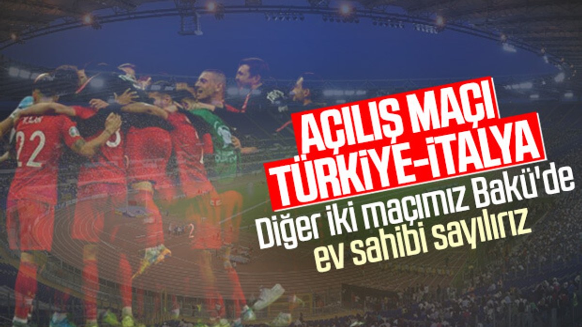 Türkiye'nin EURO 2020'deki maç takvimi