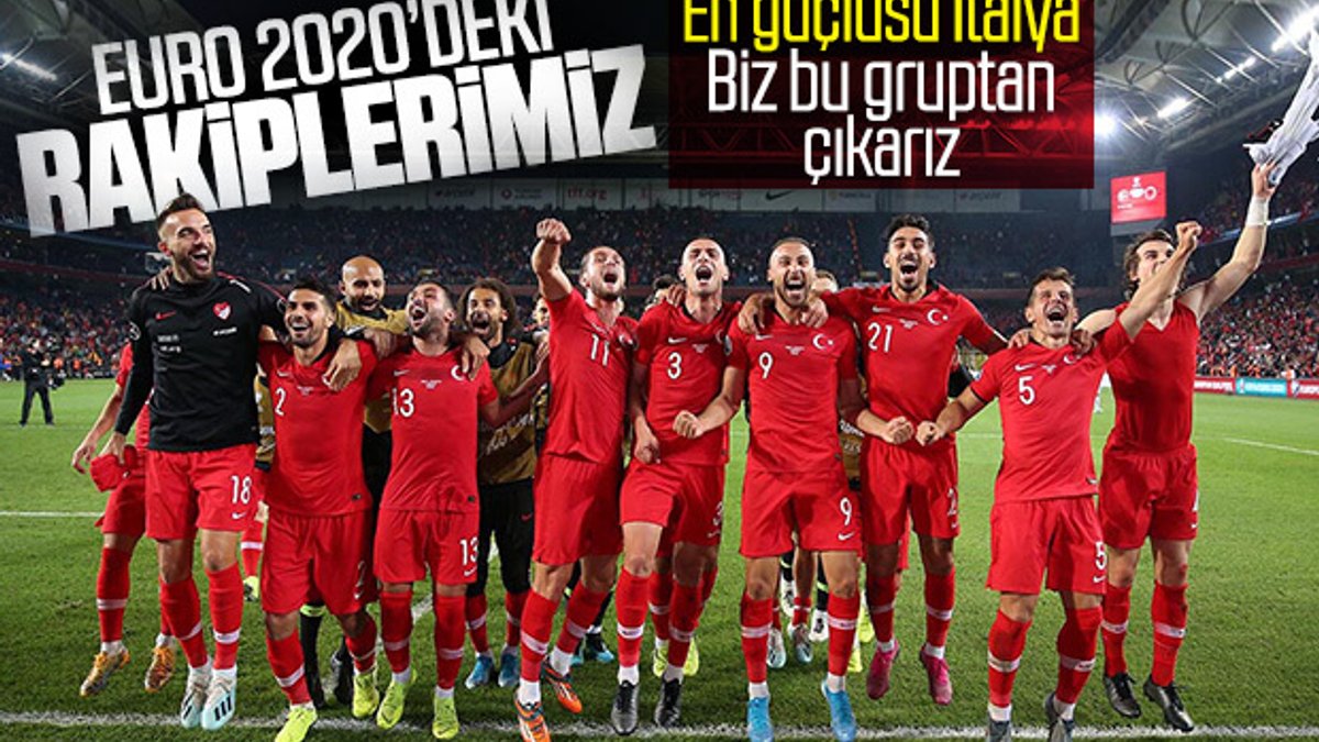 Türkiye'nin EURO 2020'deki rakipleri