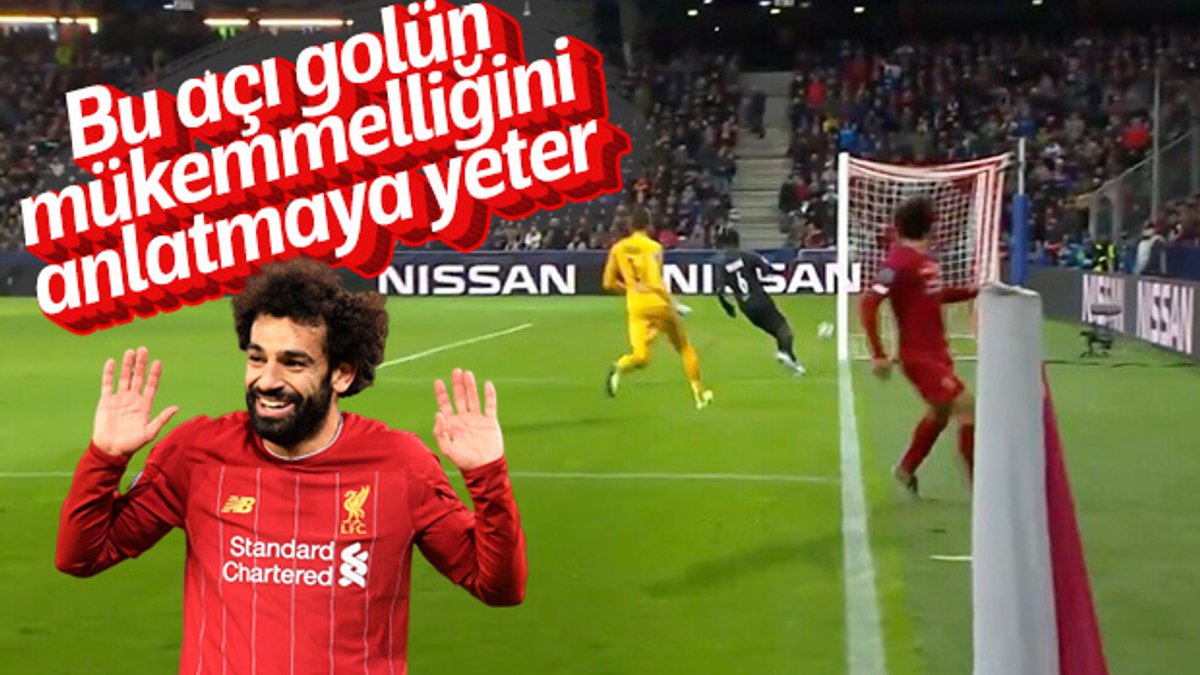 Salah'ın dar açıdan attığı gol
