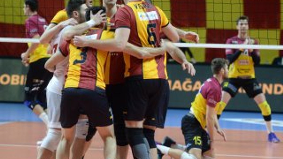 Erkekler CEV Kupası'nda Galatasaray tur için avantajlı