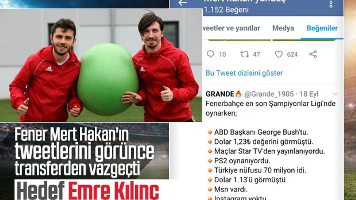 Fenerbahçe Hakan'dan vazgeçti Emre'yi istiyor
