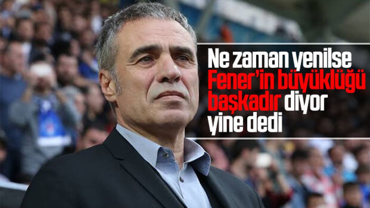 Ersun Yanal Sivasspor maçı sonrası konuştu