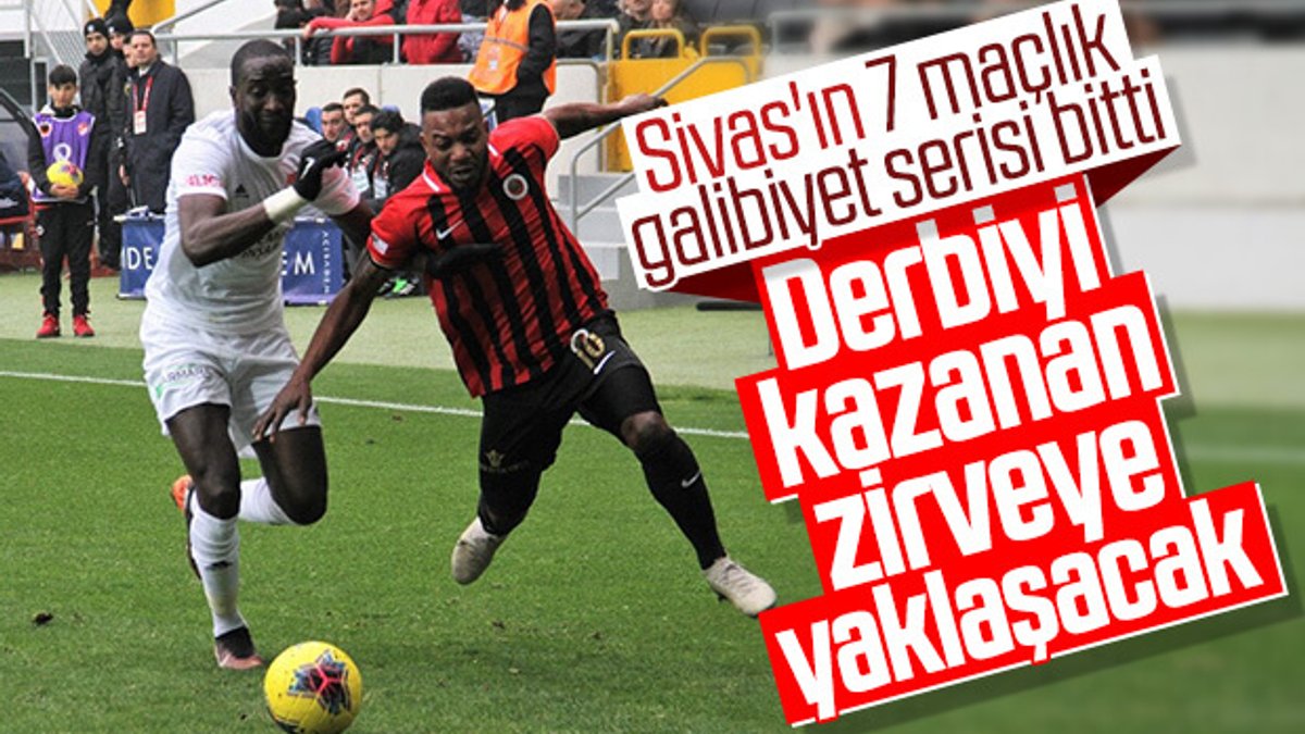 Sivasspor, 1 puanı son dakikalarda kurtardı