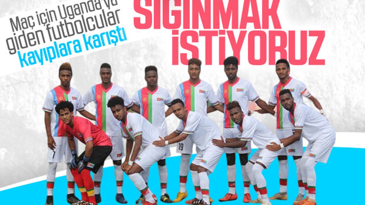 Eritreli 5 futbolcu aranıyor
