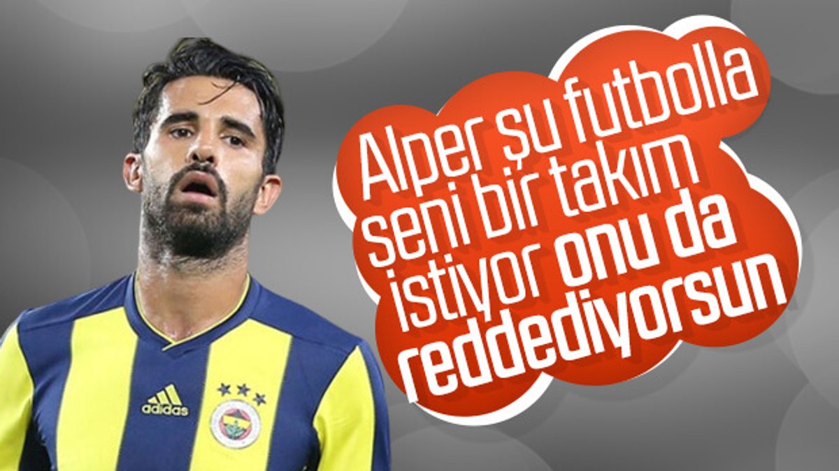 Alper Potuk Kayserispor'u reddetti