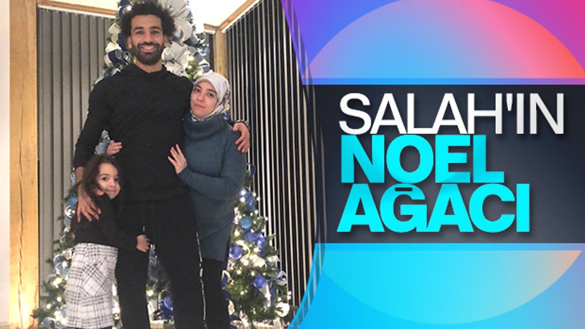 Mohamed Salah'ın Noel paylaşımı