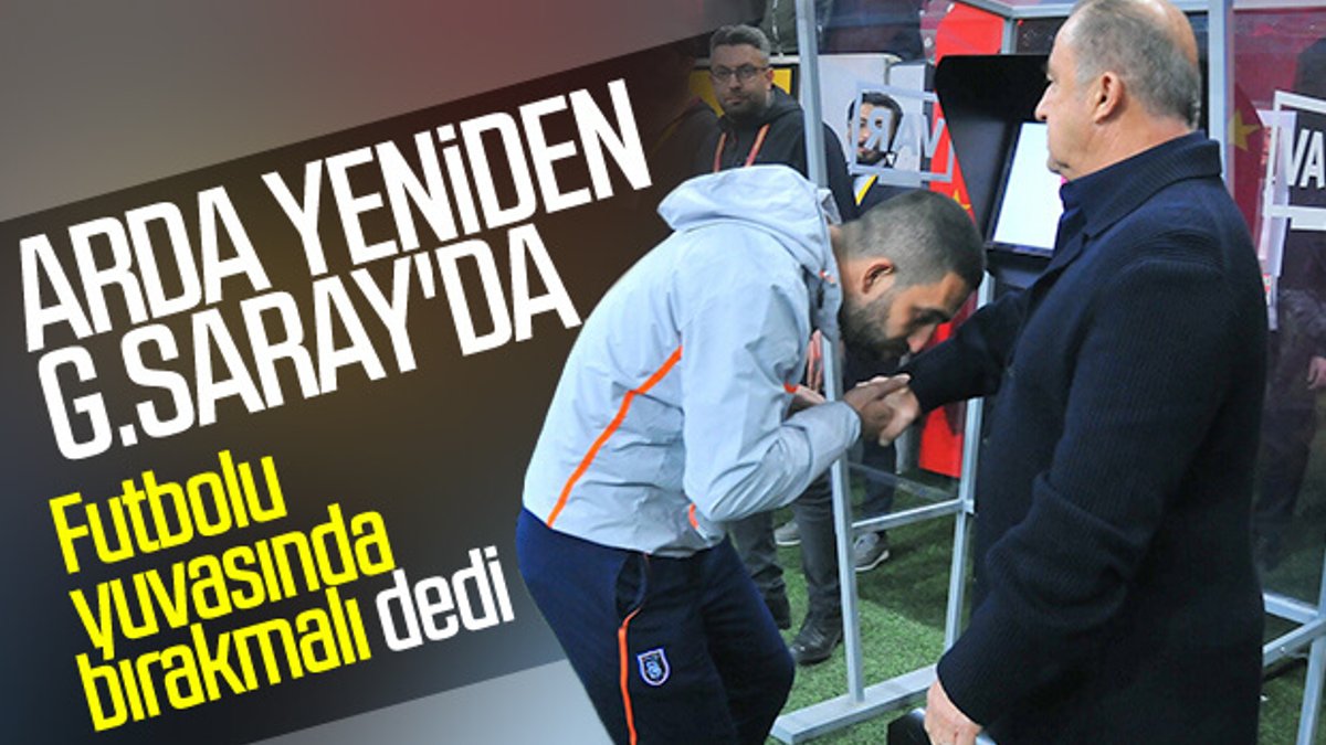 Fatih Terim: Arda Turan futbolu Galatasaray'da bırakmalı