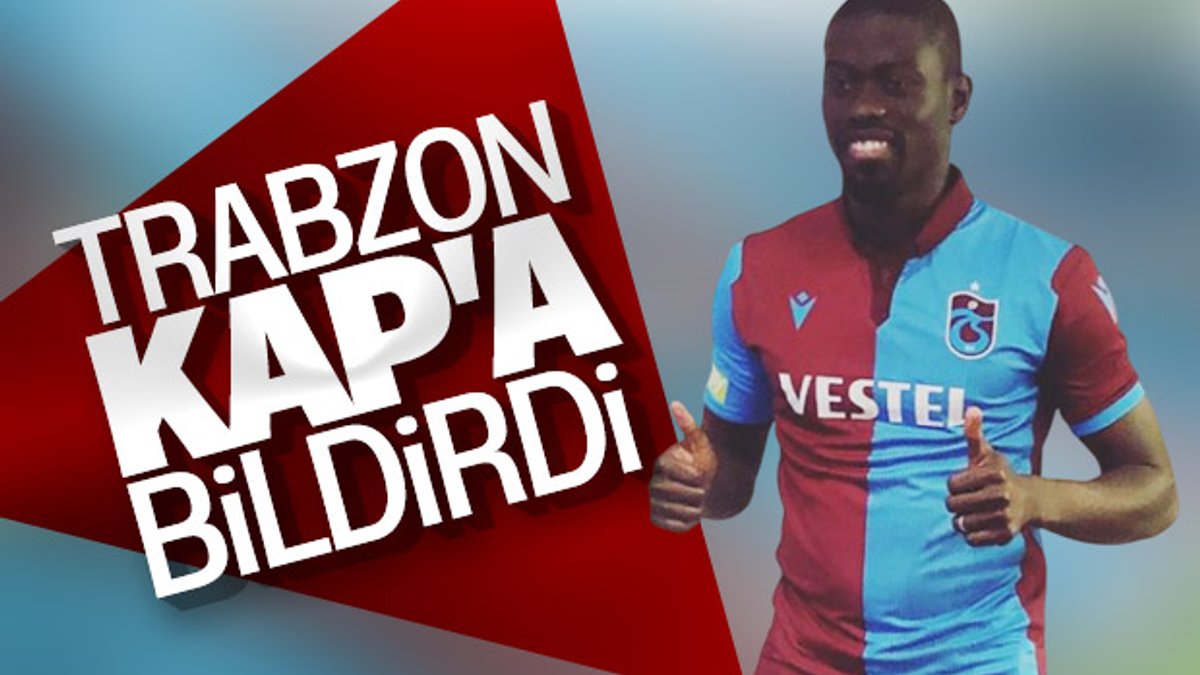 Trabzonspor, Ndiaye'yi açıkladı