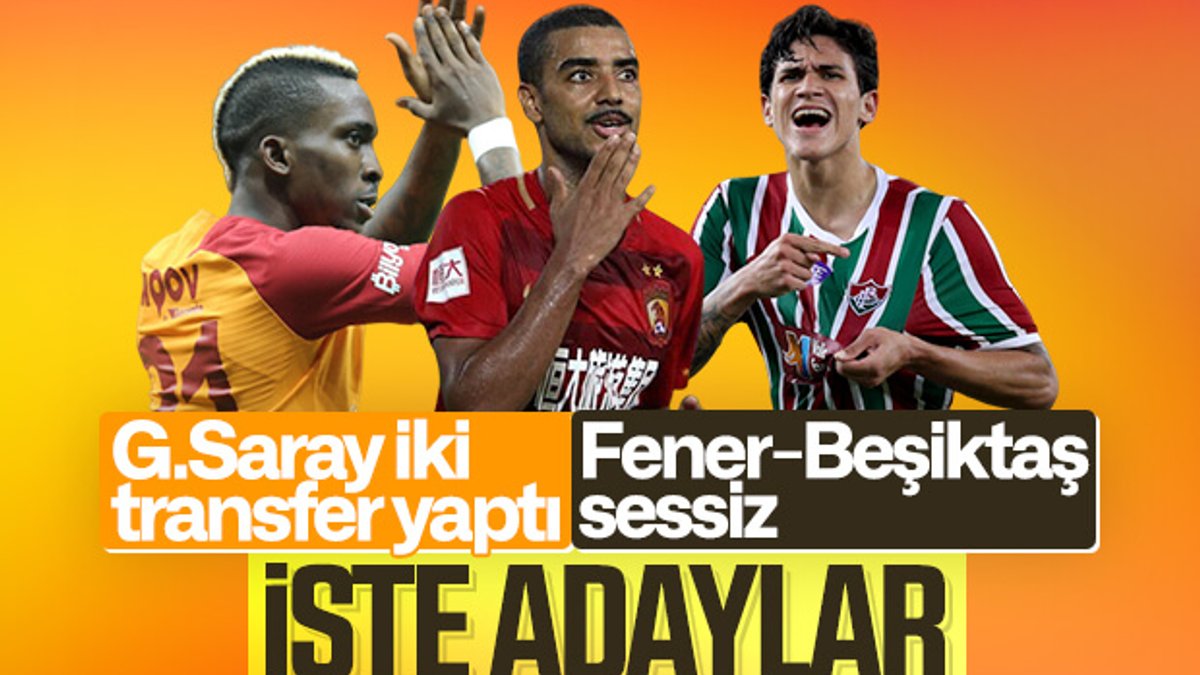 Fenerbahçe ve Beşiktaş'ın transfer gündemi
