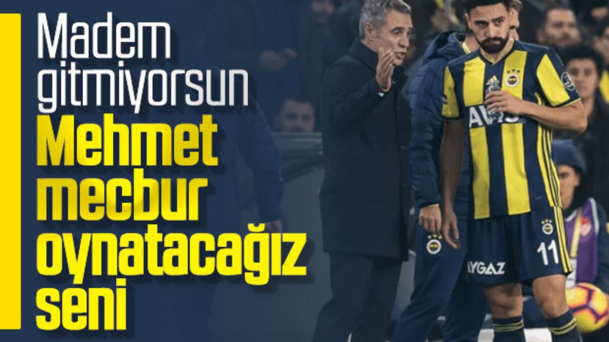 Mehmet Ekici, Fenerbahçe'de kalıyor
