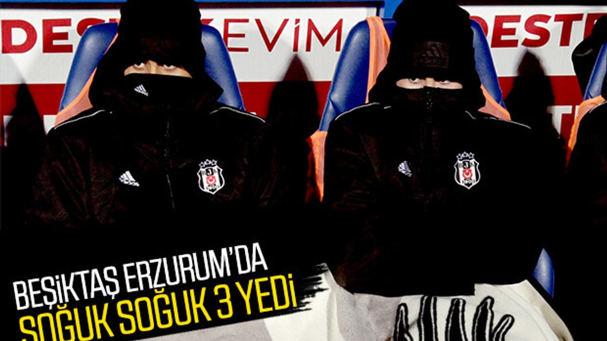 Beşiktaş, Erzurum'da kaybetti