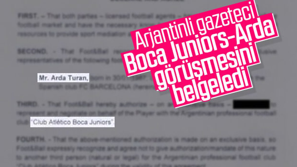 Boca Juniors Arda Turan'la görüşüyor